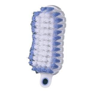 茶花洗衣刷家用塑料不掉毛刷子无死角硬毛板刷洗衣服专用长柄鞋刷