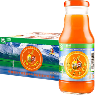 神内果蔬汁胡萝卜汁238ml*15瓶轻断食VC果蔬汁饮品原箱礼盒发货