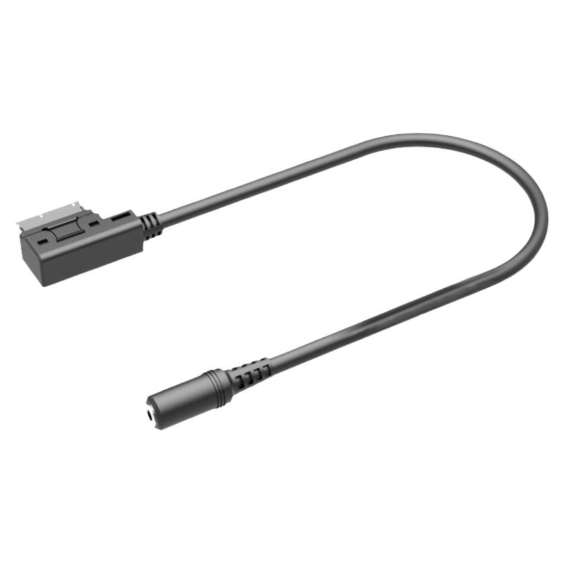 适用奔驰大众奥迪AMI音频转接线车载AUX转3.5mm接口音乐连接A6 Q5