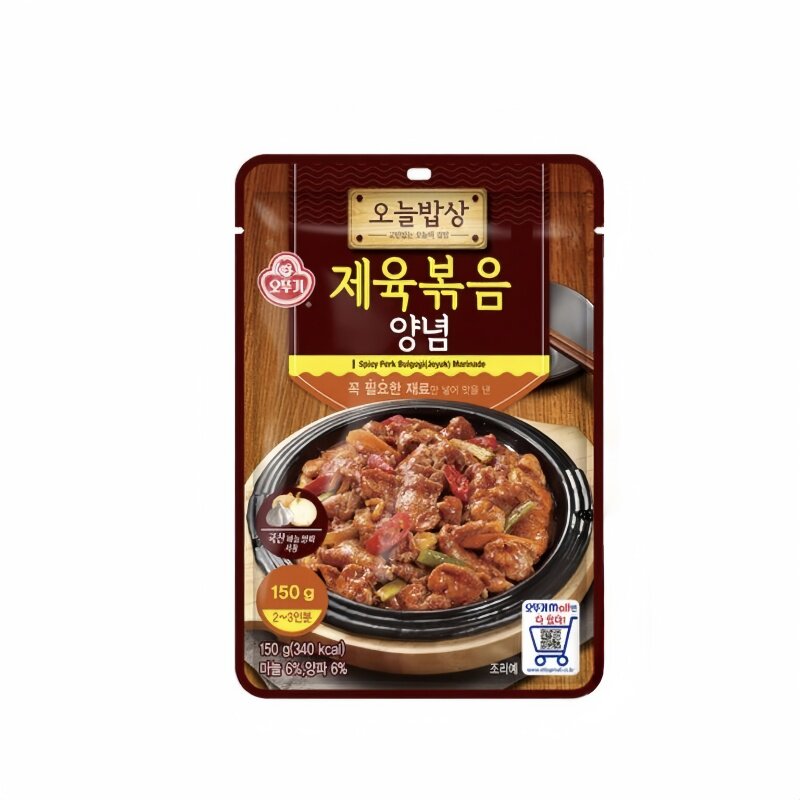 韩国直邮不倒翁今日饭桌韩式部队汤安东鸡泡菜汤麻辣汤料包调味酱