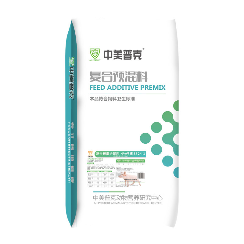 中美普克4%仔猪小猪复合预混料