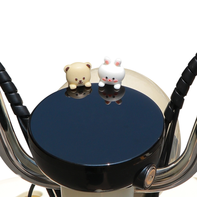 电动车摆件可爱萌趣粘贴牢固