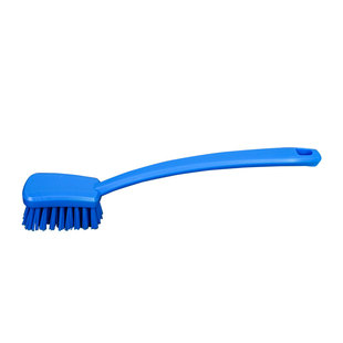 质安选洗盘刷子小手刷长柄食品级台面烤盘清洗分色管理不易掉毛