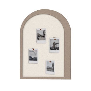 定制毛毡照片墙软木板墙贴告示板主题墙自粘背景墙卧室玄关留言板