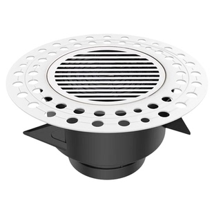 预埋新风口内嵌式圆形超薄出风可调节回风过滤网室内新风系统排风