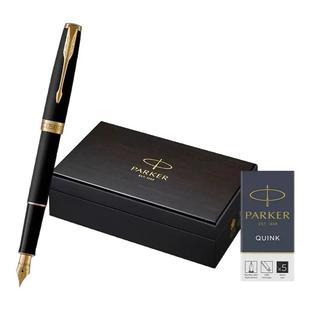 【新年礼物】派克PARKER卓尔系列墨水笔精致木盒高端送礼高档男士女士公司年会礼品定制钢笔套装