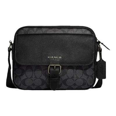 COACH蔻驰男士斜挎包盒子包