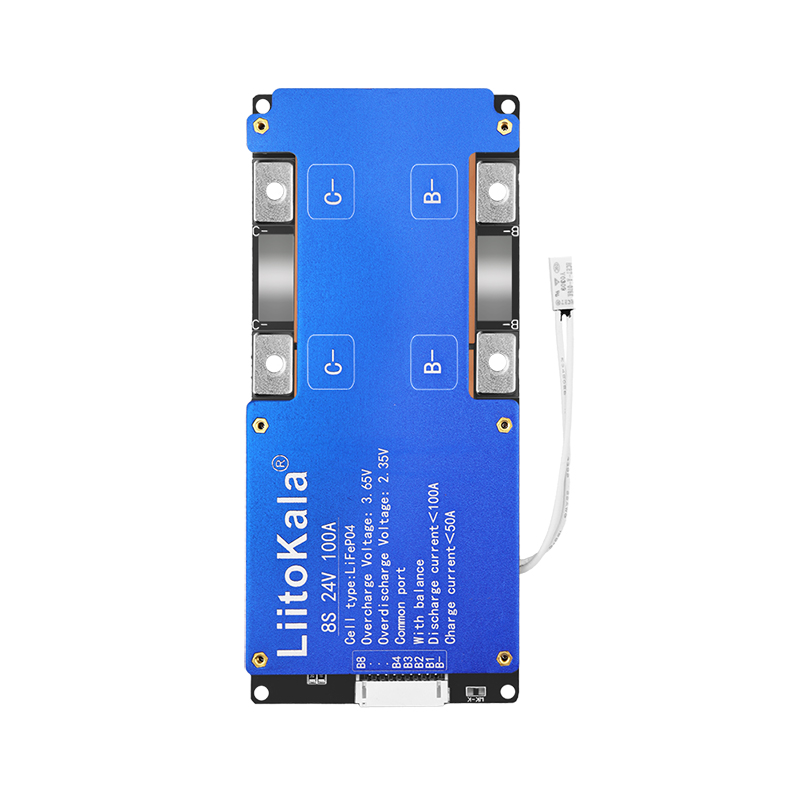 4串-20串12V磷酸铁锂三元电池48V60V72V保护板30-200A带均衡温控