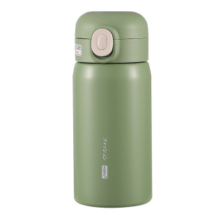 沃普吸管保温杯女2025新款女生高颜值小巧便携女款学生上学水杯子