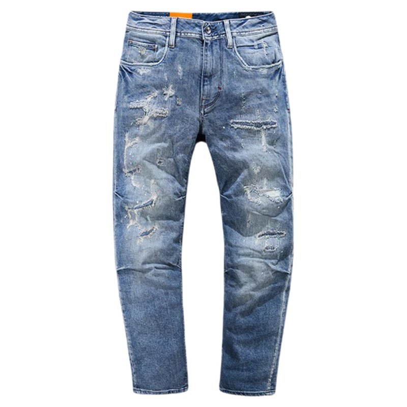 ABLE,JEANS男春季直筒滑板裤