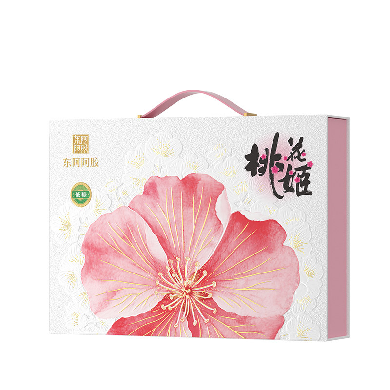 屈臣氏东阿阿胶 桃花姬低糖阿胶糕独立包装减糖即食送礼 官方正品