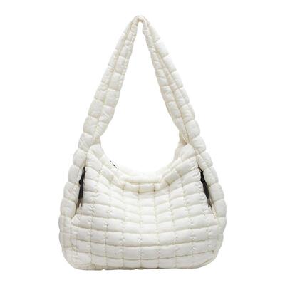 慵懒风羽绒包2025新款棉服托特包