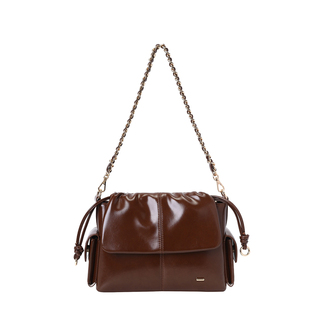 南风Chio2nd 清冬松露单肩包高级小众不撞款包包女亮面质感斜挎包