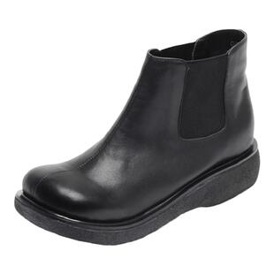 一席之地冬季保暖鞋妈妈鞋真皮加绒中老年人皮鞋防滑老人棉鞋女鞋