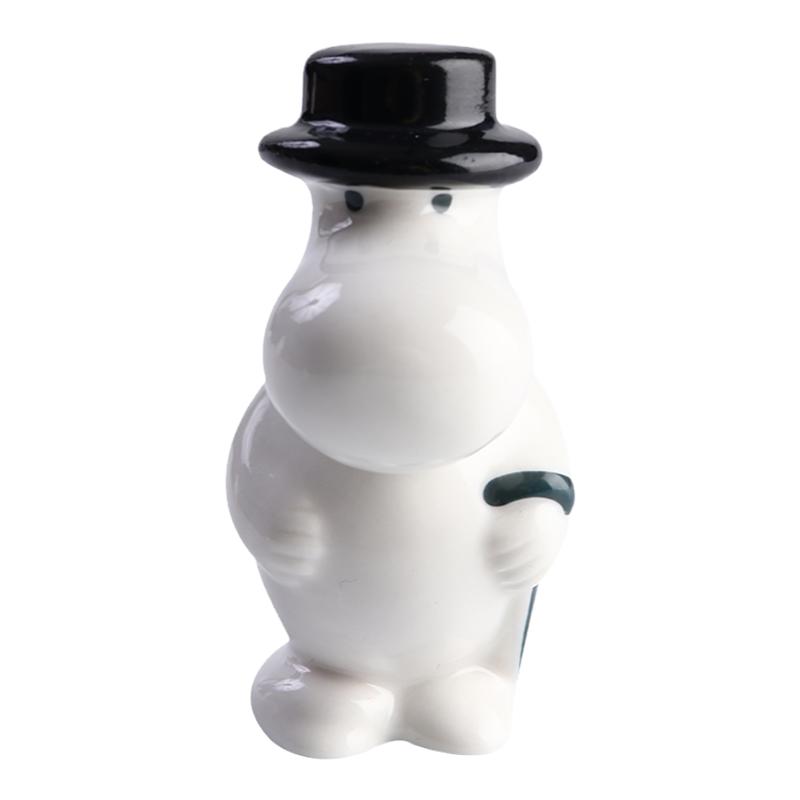 芬兰Arabia Moomin 姆明卡通陶瓷雕像可爱潮流公仔桌面装饰品摆件
