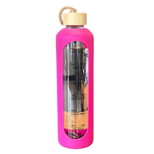 大容量玻璃杯耐高温夏天1000毫升水杯男士2025新款女生高颜值杯子