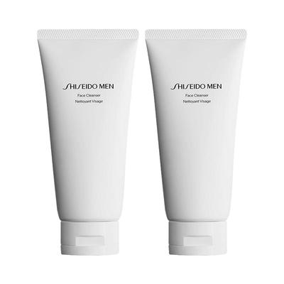【自营】资生堂男士洗面奶洁面膏125ml*2支清爽控油保湿清洁男生