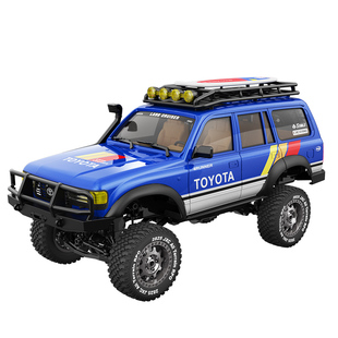 正版授权rc遥控车全比例四驱丰田兰德酷路泽LC80攀爬车模型越野车