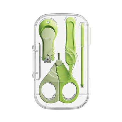 婴儿指甲剪套装新生儿宝宝专用打磨器安全防夹肉幼儿童指甲剪刀钳