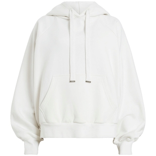 ALLSAINTS女士连帽卫衣Logo宽松舒适套头衫秋季女装W051JB