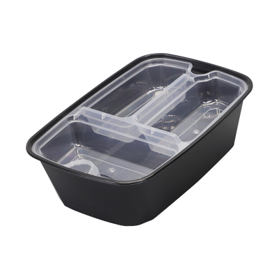 美式长方形双层打包盒两三格内衬