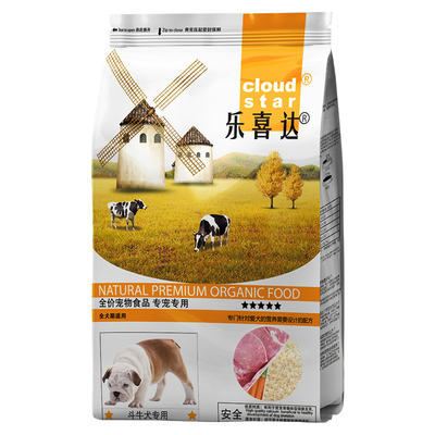 乐喜达狗粮10斤装通用型美毛健骨