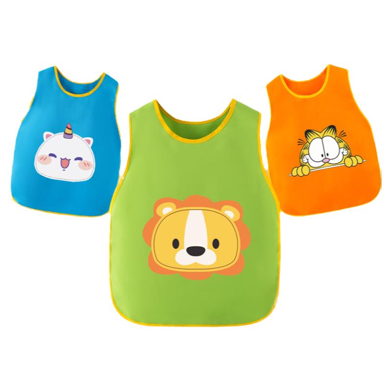 幼儿园马甲定制室内户外活动园服春秋背心练绘画美术儿童画画罩衣