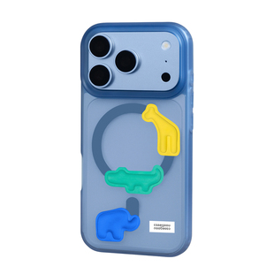 CASEGOOD 原创小动物iPhone16磨砂磁吸手机壳15pro适用14苹果17promax新款18薄保护套13透明简约创意小众