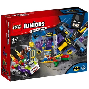 【特价】LEGO乐高10753 蝙蝠侠罗宾小丑蝙蝠洞袭击拼砌师积木玩具