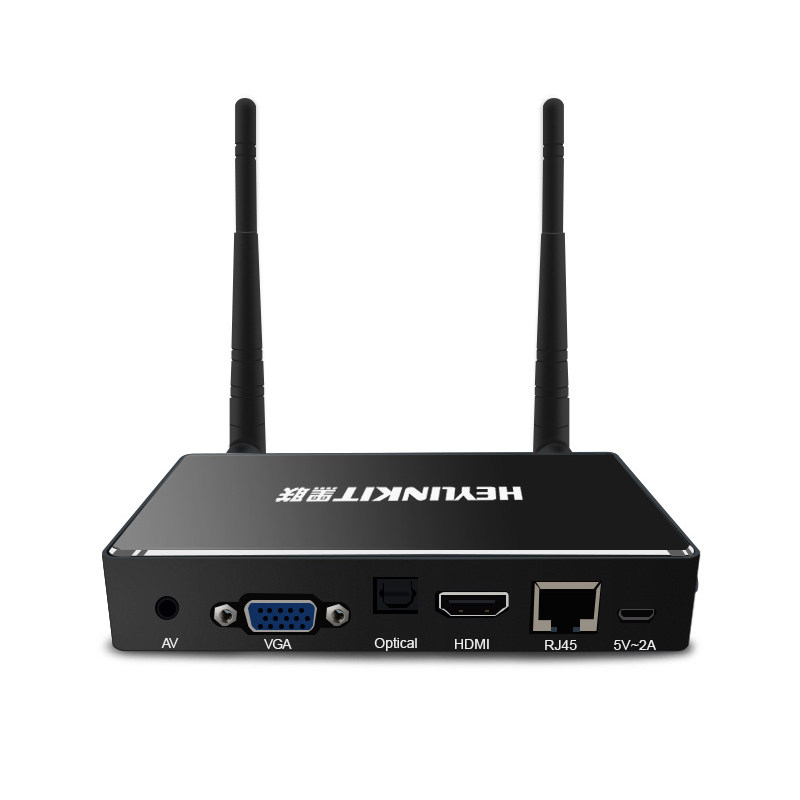 黑联无线同屏器电脑手机连接电视投影仪高清投屏器hdmi/vga传输器