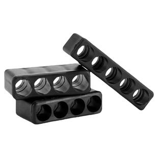 螺丝刀六角柄批头收纳条起子头收纳座软胶3/4/6/8/10/12孔收纳盒