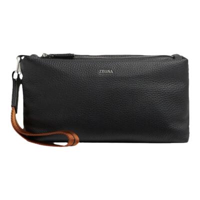 ZEGNA杰尼亚黑色手拿包