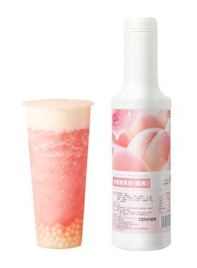 水蜜桃浓缩果汁水果风味果溶果酱