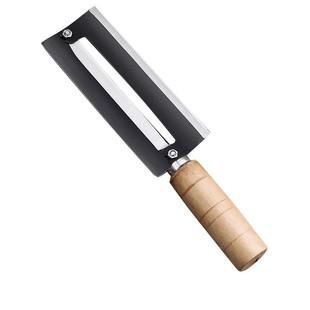 甘蔗刀碳钢锋利加厚削甘蔗菠萝专用刨皮刀商用砍剥刮皮刀去皮神器