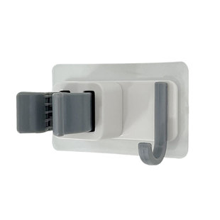 环优拖把夹壁挂式免打孔卫生间粘胶扫把架挂钩贴墙承重置物架