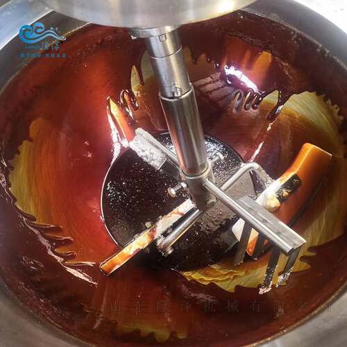 全自动大型电磁燃气炒糖机器秋梨膏白砂糖炒锅炒焦糖色机器设备