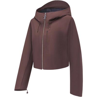 粒子狂热女连帽梭织宽松挺括干爽