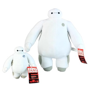 迪士尼外贸正版 超能陆战队Baymax大白毛绒公仔 可爱卡通玩偶娃娃