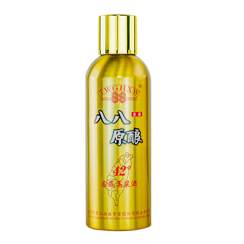 宝岛阿里山金铝罐装固态法白酒