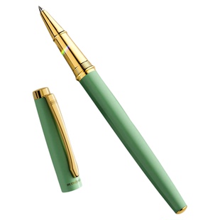 英雄A12中性笔金属笔杆重手感签名宝珠笔0.5mm书写高颜值礼物私人定制签字好看的笔圆珠笔钢笔式官方旗舰店