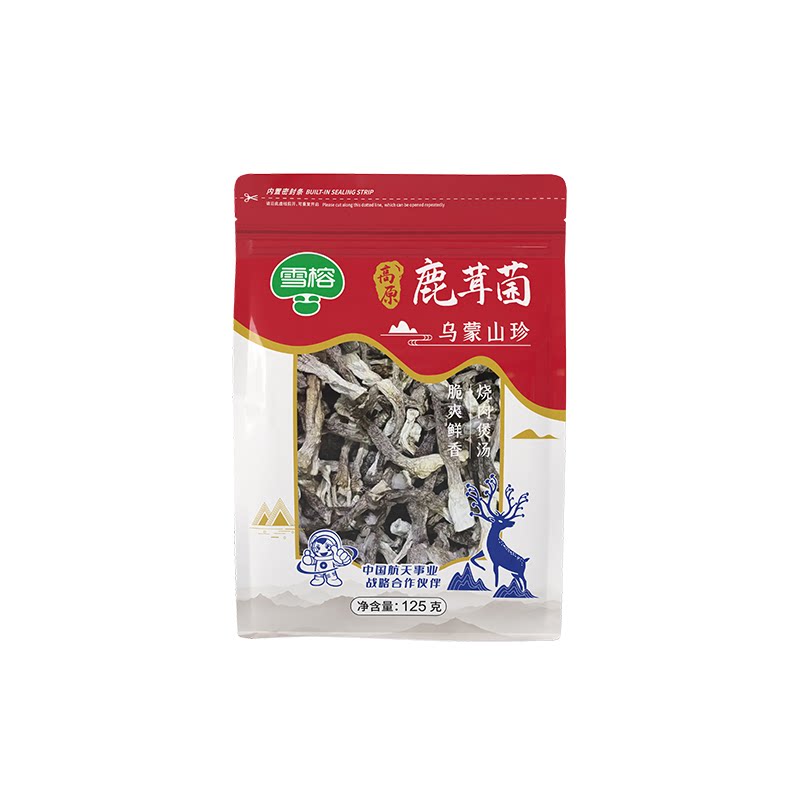 雪榕鹿茸菇125g鹿茸菌乌蒙干货