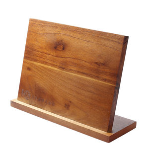 日本三本盛磁力刀座家用厨房刀架磁性实木刀架创意强力刀座免打孔