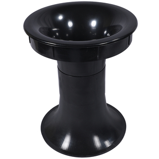 开孔116mm音箱出风管大波导面音响出气筒ABS加厚音响导相管出音筒