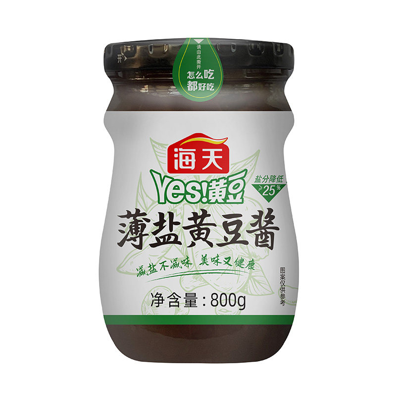 海天YES!黄豆酱薄盐豆瓣酱
