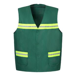 巴轩琪琪环卫工人保洁员马甲园林绿化公路养护安全反光背心工作服