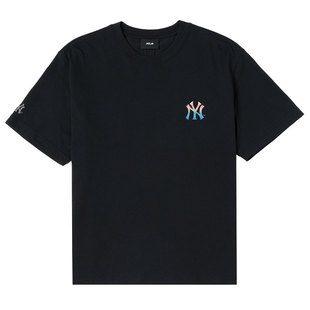 【自营】MLB短袖T恤男装女装新款时尚潮流运动服休闲训练透气上衣