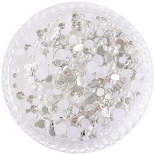 脸上贴饰品水钻蝴蝶脸贴钻爱心舞台演唱会新娘妆闪钻珍珠眼妆亮钻