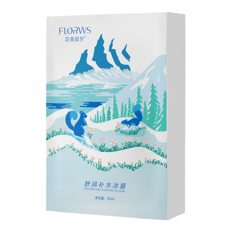 花雨同芳冷泉舒缓补水保湿冰膜