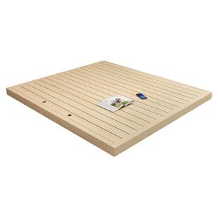 实木榻榻米床板1.8米床架松木排骨架加高木床垫酒店地台定制