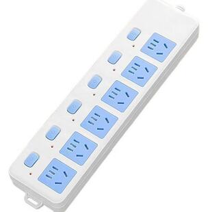 清仓立减】纯铜插座大功率插排不带线排插家用插板宿舍无线接线板